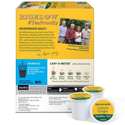 Keurig K-Cup Lemon Ginger Herbal Tea - Image 5