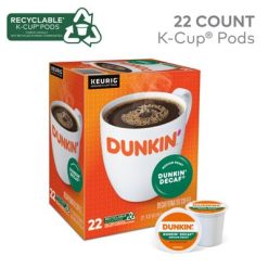 Alternative view of Keurig K-Cup Dunkin' Decaf Coffee