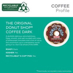 Alternative view of Keurig K-Cup Donut Shop Dark Coffee