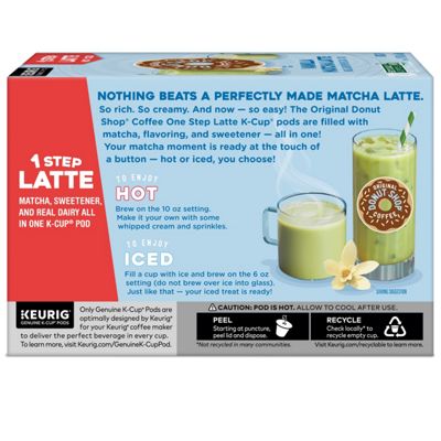 Keurig K-Cup Vanilla Matcha Latte - Image 5