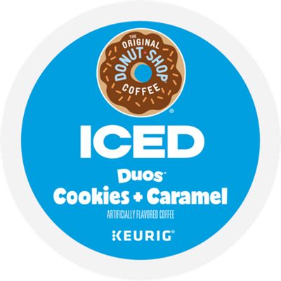 Keurig K-Cup ICED Duos Cookies + Caramel Coffee