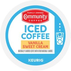 Keurig K-Cup Iced Vanilla Sweet Cream Coffee