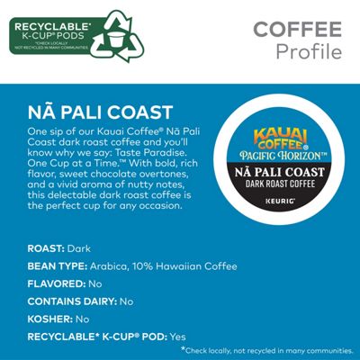 Keurig K-Cup Nā Pali Coast Coffee - Image 7