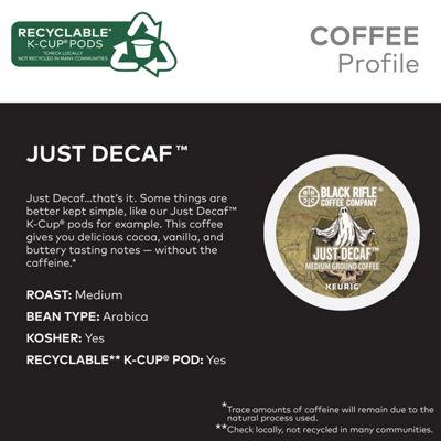 Keurig K-Cup Just Decaf Coffee - Image 7