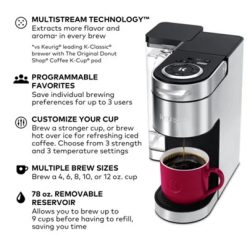 Alternative view of Keurig K-Cup K-Supreme Plus Single Serve Coffee Maker
