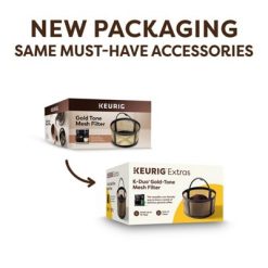 Alternative view of Keurig K-Cup Gold Tone Mesh Filter