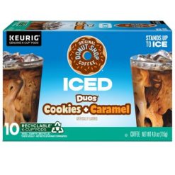 Alternative view of Keurig K-Cup ICED Duos Cookies + Caramel Coffee