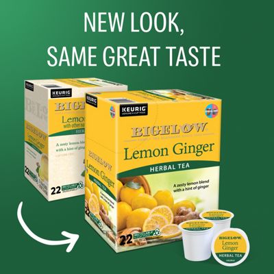 Keurig K-Cup Lemon Ginger Herbal Tea - Image 2