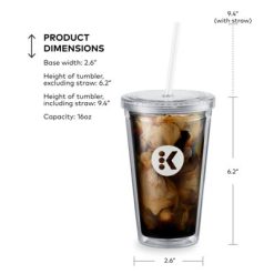 Alternative view of Keurig K-Cup 16oz BPA Free Plastic Iced Beverage Cup